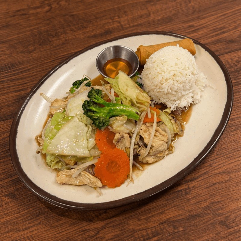 L Mixed Vegetables (Lunch Special) from Noodle Monster in Valley Village